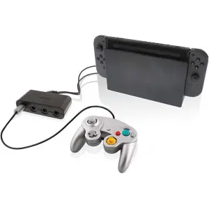 Nyko Retro Controller Hub - 4 Port GameCube Controller Adapter for Nintendo Switch