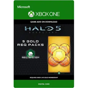 Halo 5: Guardians: 5 Gold REQ Packs - Xbox One Digital Code