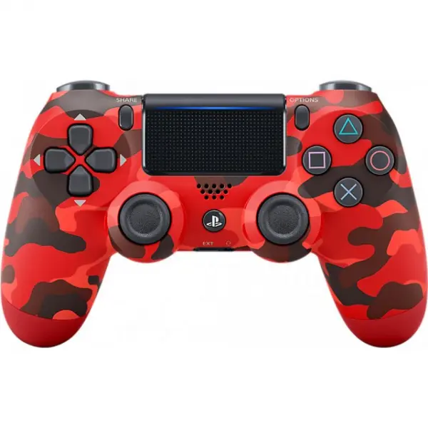 DualShock 4 Wireless Controller (Red Camouflage)