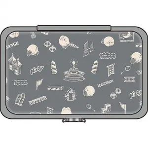 Kirby Star Special Compact Pouch for Nintendo Switch (Gray)