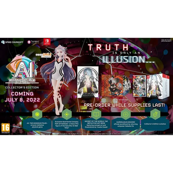 AI: The Somnium Files nirvanA Initiative [Collector s Edition]