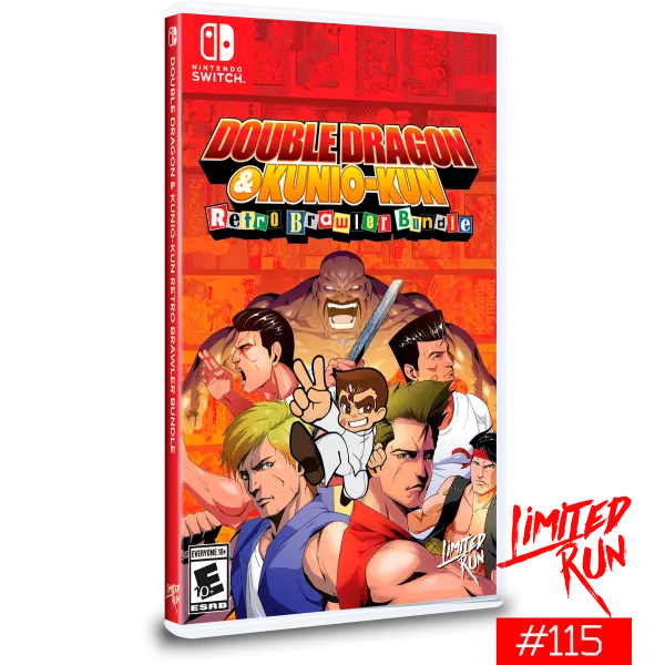 Double Dragon & Kunio-Kun Retro Brawler Bundle Switch #Limited Run 115