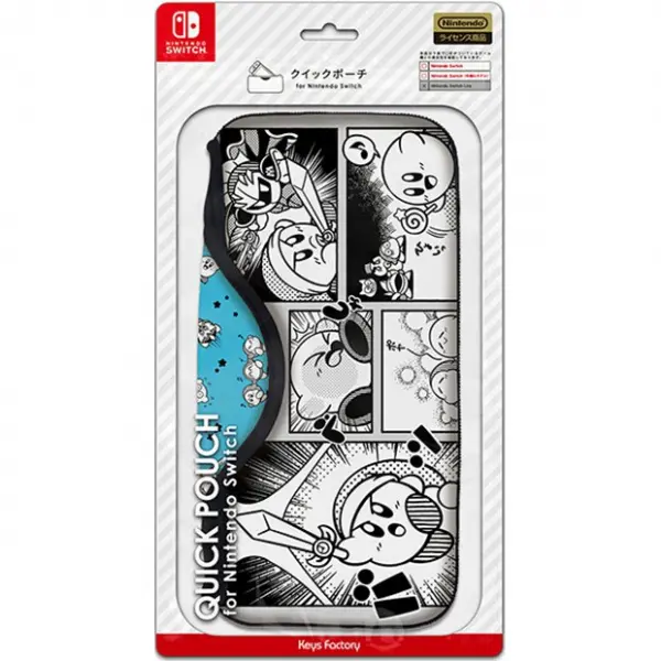 Kirby Star Quick Pouch for Nintendo Switch (Kirby s Comic Panic)