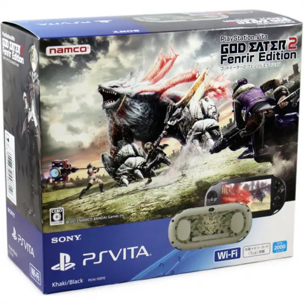 PS Vita PlayStation Vita New Slim Model - PCH-2000 [God Eater 2 Fenrir Edition]