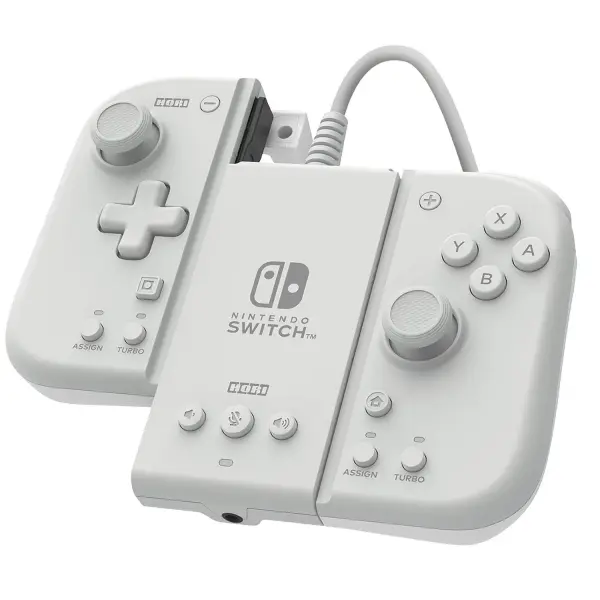 Split Pad Compact Attachment Set for Nintendo Switch (Milky White)