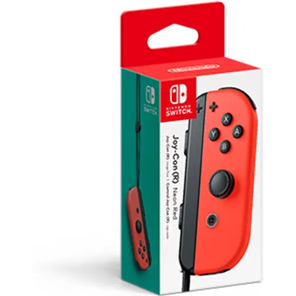 Nintendo Switch Joy-Con Controller Right (Neon Red) 