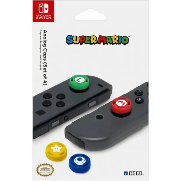 Hori Super Mario Analog Caps for Nintendo Switch