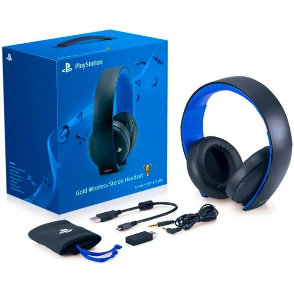 PlayStation Gold Wireless Stereo Headset