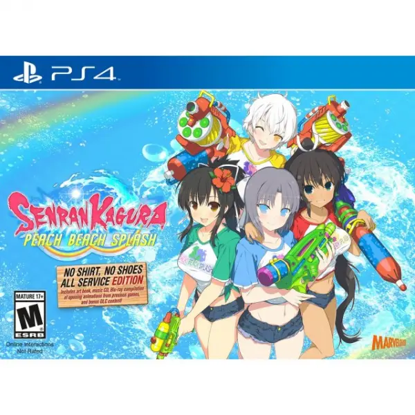 Senran Kagura: Peach Beach Splash [No Shirt, No Shoes, All Service Edition]