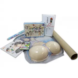 Senran Kagura Peach Beach Splash [Nyuu Nyuu Famitsu DX Pack 5th Anniversary Life Size Oshiri Mouse Pad Yumi Set]