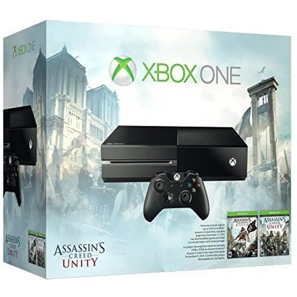 Xbox One 500GB Console - Assassin's Creed Unity Bundle