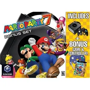 Nintendo Game Cube Mario Party 7 Bundle