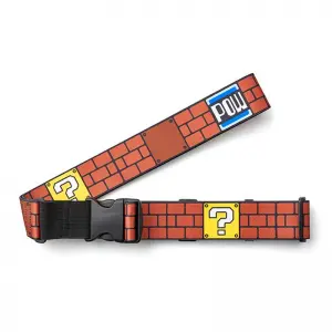 Super Mario Travel Pattern Suitcase Belt...