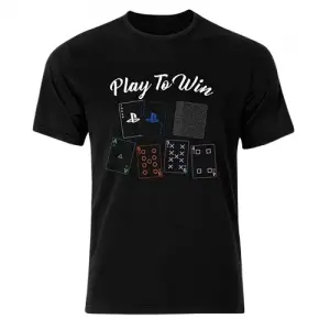Sony Consoles T-shirt PlayStation 1 Poke...