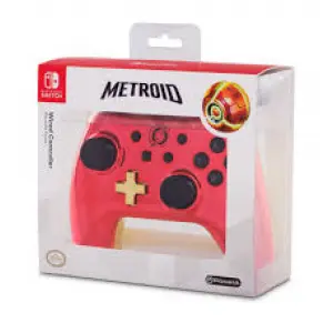 FORMATPowera Wired Controller-Chrome Samus