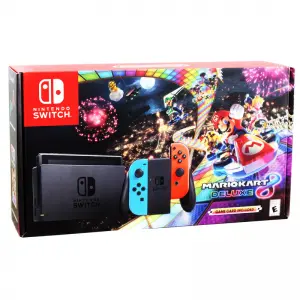 Nintendo Switch w/ Mario Kart 8 Deluxe Console