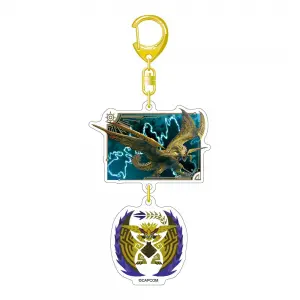  Monster hunter wilds acrylic charm rey ...