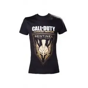Activision Call of Duty: Advanced Warfare Sentinel Shirt - Men (Black/Gold) (L)