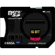 Mega Drive microSDHC card + SD Adapter Set (16 GB)