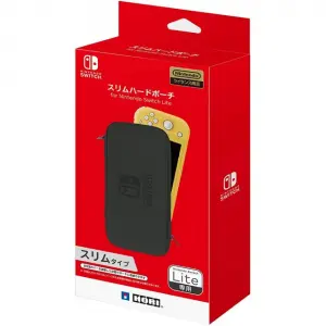 Slim Hard Pouch for Nintendo Switch Lite (Black)