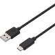 CYBER・Controller Charging Cable for PlayStation 5 (3m) [Black]