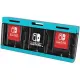 Push Card Case 6 for Nintendo Switch (Neon Blue) 