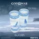 God of War Ragnarok Color Changing Glass Cups Pair (set of 2 pieces) 