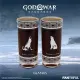 God of War Ragnarok Color Changing Glass Cups Pair (set of 2 pieces) 