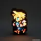 Final Fantasy Series Pixel Light FF Pixel Remaster Cloud Strife