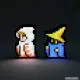 Final Fantasy Series Pixel Light FF Pixel Remaster Black Mage