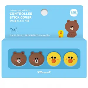 Gammac Analog Cap 4 Pack (Line Friends S