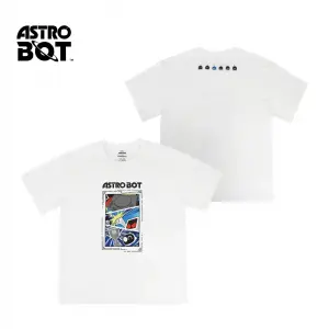 Astro Bot T-shirt (White Size S)