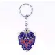 Legend of zelda keychain helian shield key chain link sword key accessory zelda strap pendant (A)