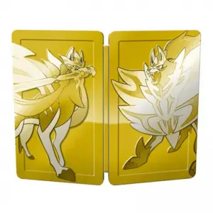 Pokemon Sword / Shield Steel Case Gold L...