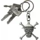 One piece keychain 3d skull luffy abykey153