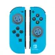 PDP Joy-Con Gel Guards Case Thumb Stick Caps for Nintendo Switch, Blue