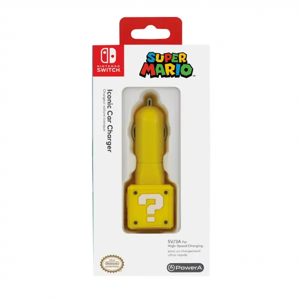 PowerA Car Charger- Question Block