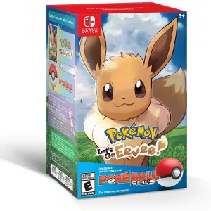 Pokemon: Let's Go Eevee + Poke Ball Plus Pack