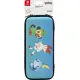 Hori - pokémon sword & shield hard pouch for nintendo switch - blue