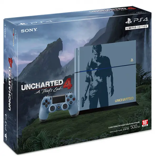 PlayStation 4 System [Uncharted 4 Limited Edition]
