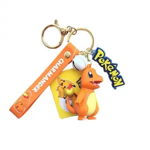 Pokemon Keychain With Strap Charmander (...