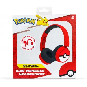 Pokémon Poké ball Kids Wireless Headphon
