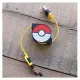 2in1 Retractable USB Cable with Lightning ＆ micro USB POKEMON version 70cm (Yellow)