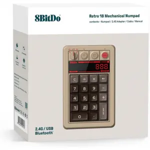 8Bitdo Retro 18 Mechanical Numpad - C64 ...