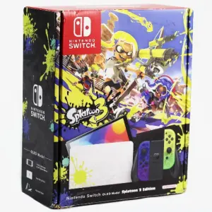 [OUTLETS] Nintendo Switch OLED Model [Splatoon 3 Special Edition] (Maxsoft) / สินค้ามีตำหนิ