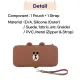 OLED Gammac Pouch (Line Friends Series) - Choco