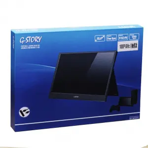 G-Story 15.6 Inch Portable Gaming Monitor (GS156SM) W/ USB Type-C Cable