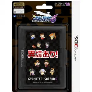 Gyakuten Saiban 6 Card Case 12 for 3DS