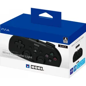 Hori Wired Controller Light For Playstation 4 [Black]