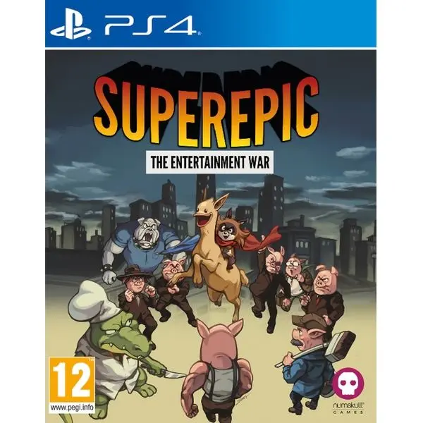 SuperEpic: The Entertainment War for PlayStation 4 - Bitcoin & Lightning accepted